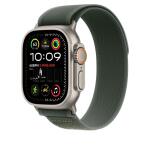 49mm Green Trail Loop S/M - Natural Titanium Finish